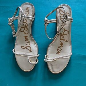 Sam Edelman Gold Sandals